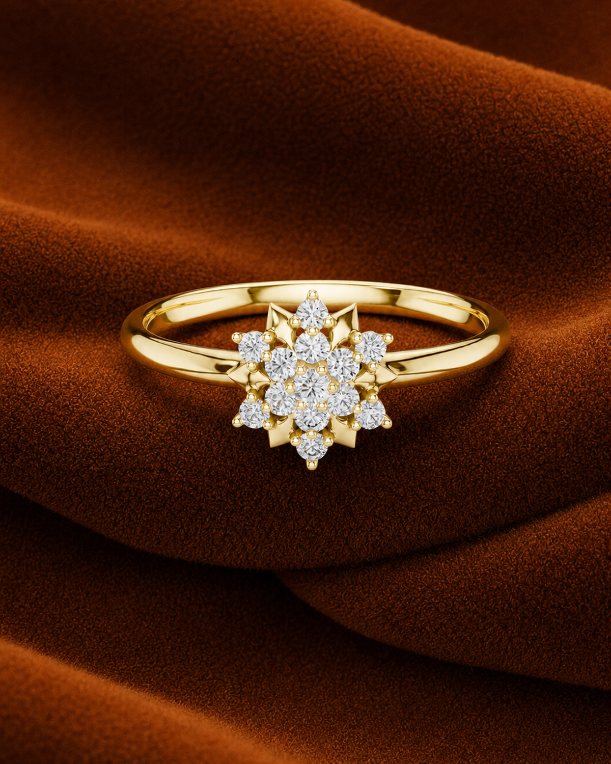 Starburst Cluster Ring by MONICONIC