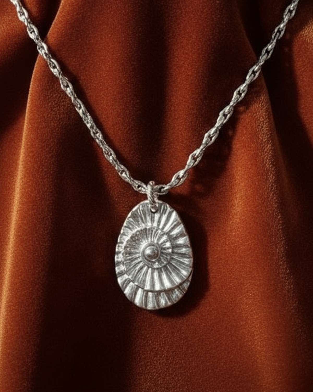 Maris Spiral Pendant