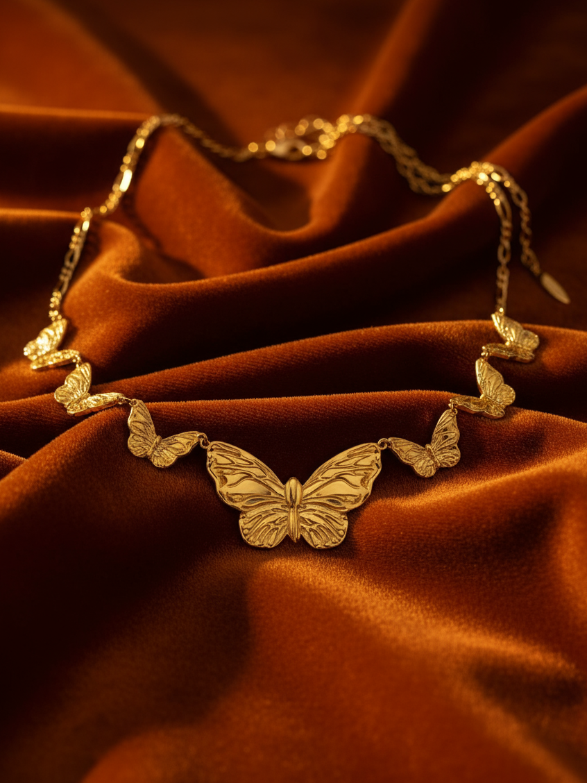 Butterfly Dusk Collar Nacklace