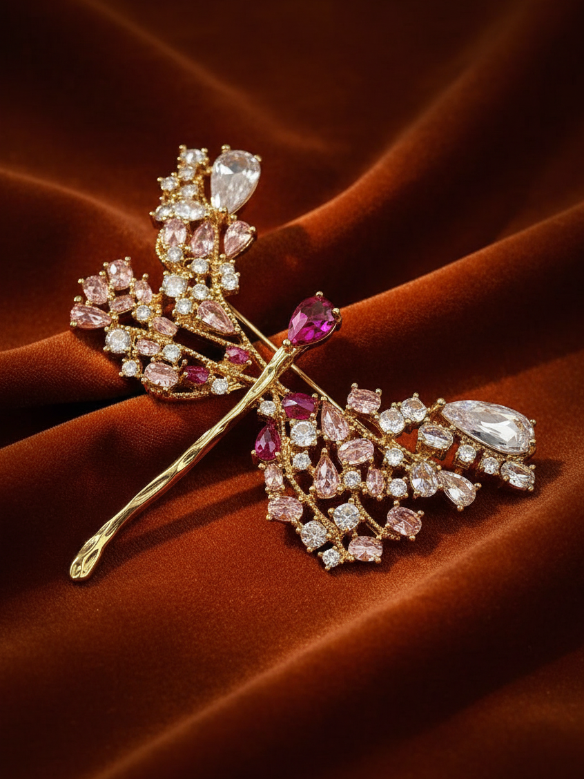 Blush Mirage Brooch