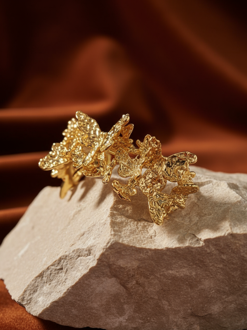 Butterfly Dusk Vine Cuff