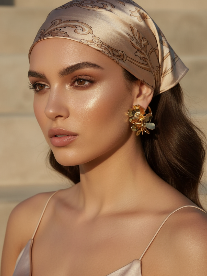 Bloom Arc Earrings