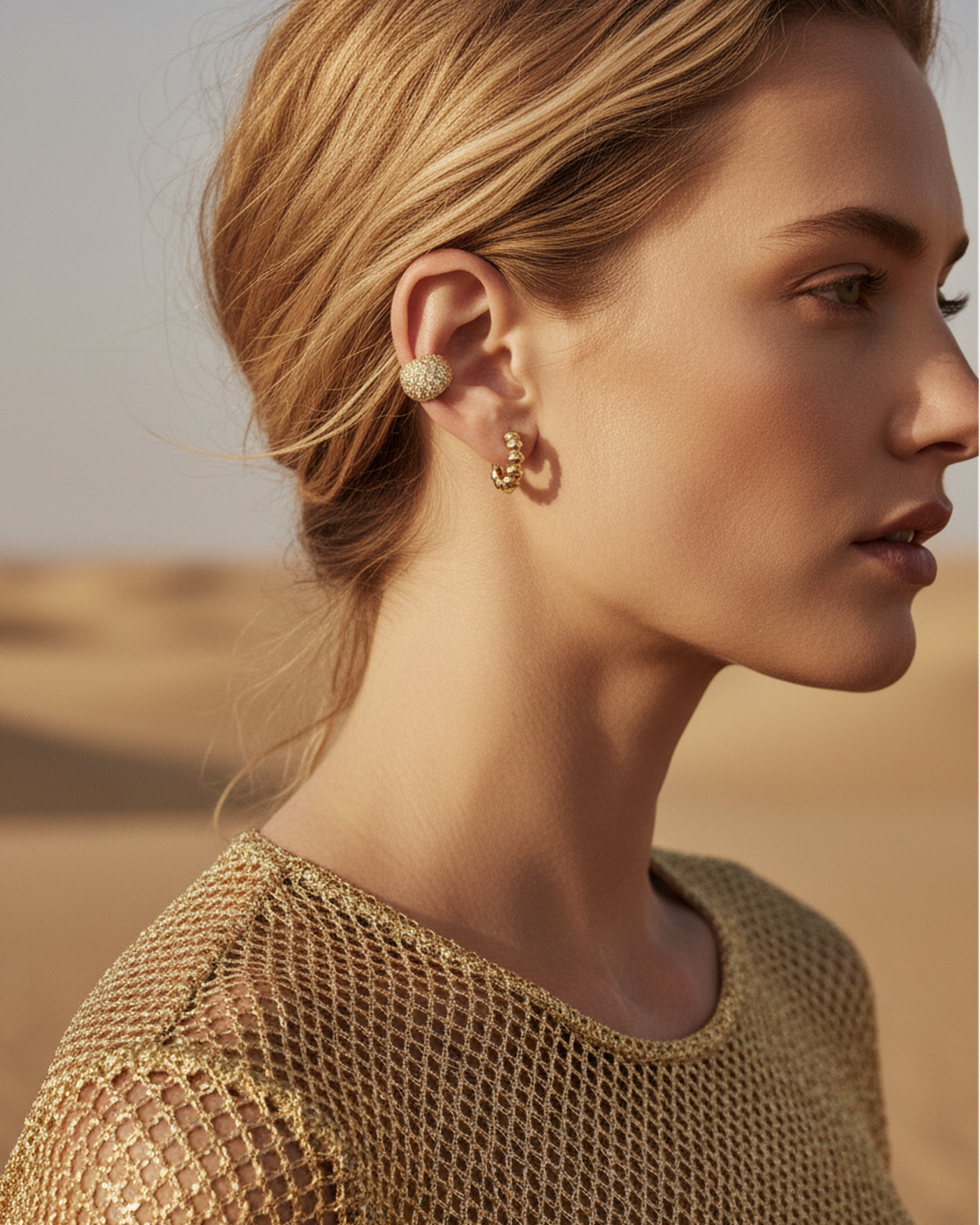Valora Pavé Ear Cuff