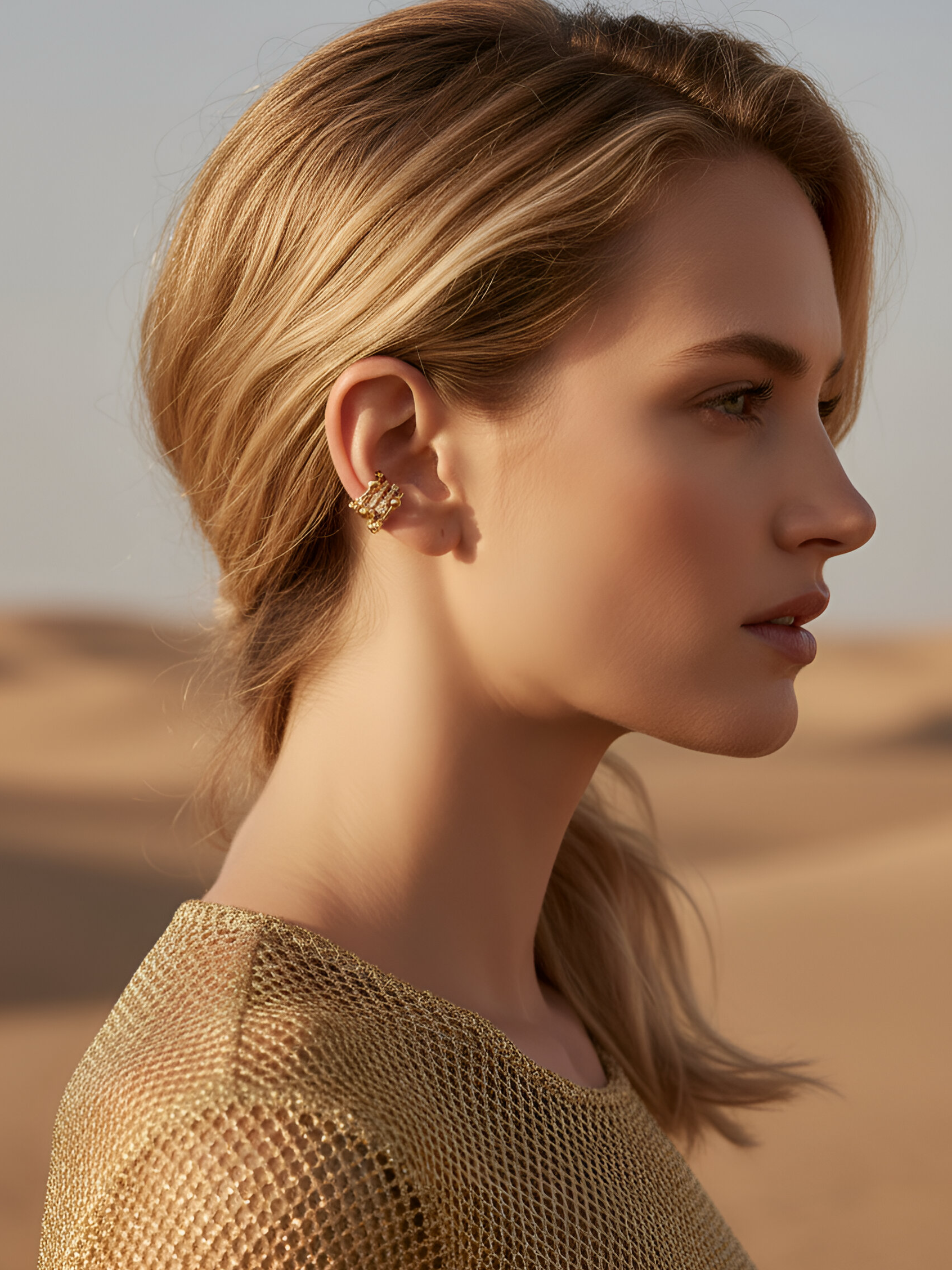 Aurette Sphere Ear Cuff