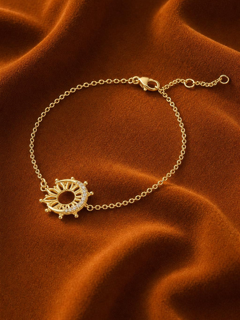 Solar Eclipse Crystal Bracelet