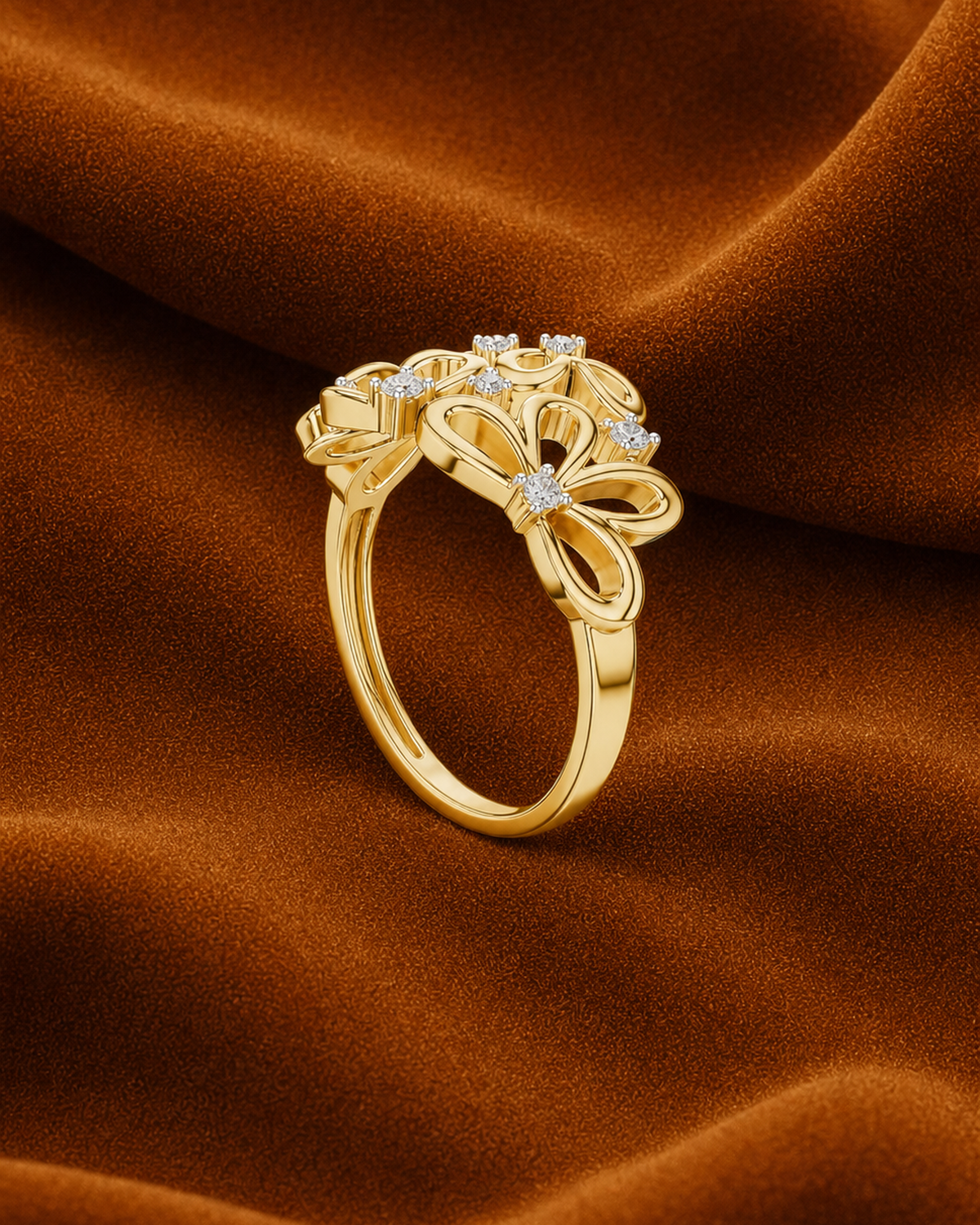 Petal Bouquet Ring by MONICONIC