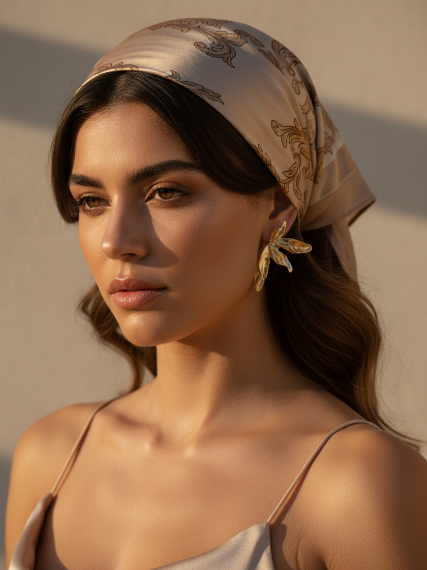 Flora Curve Studs