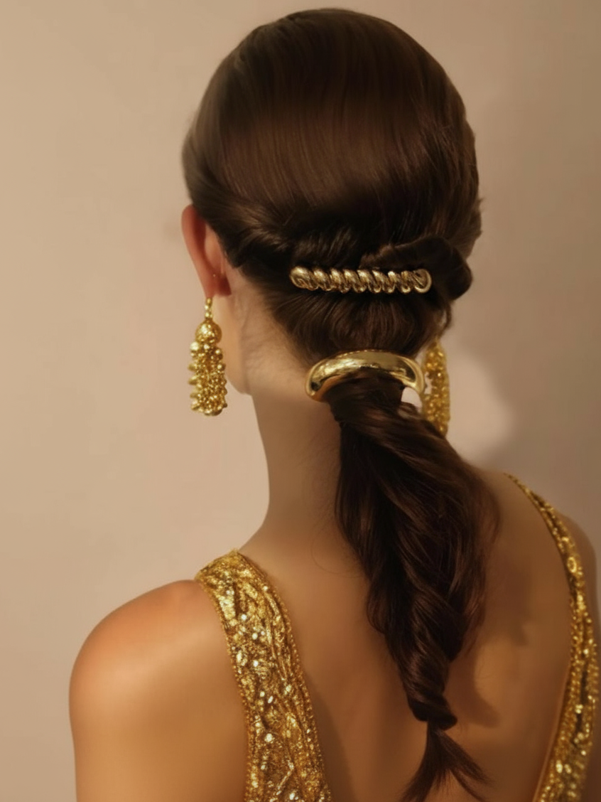 Ripple Curve Barrette