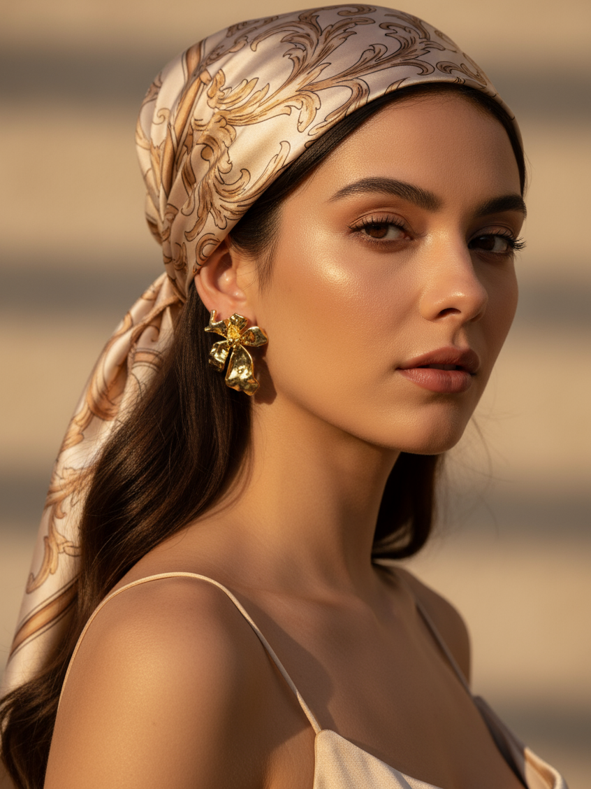 Molten Bloom Earrings