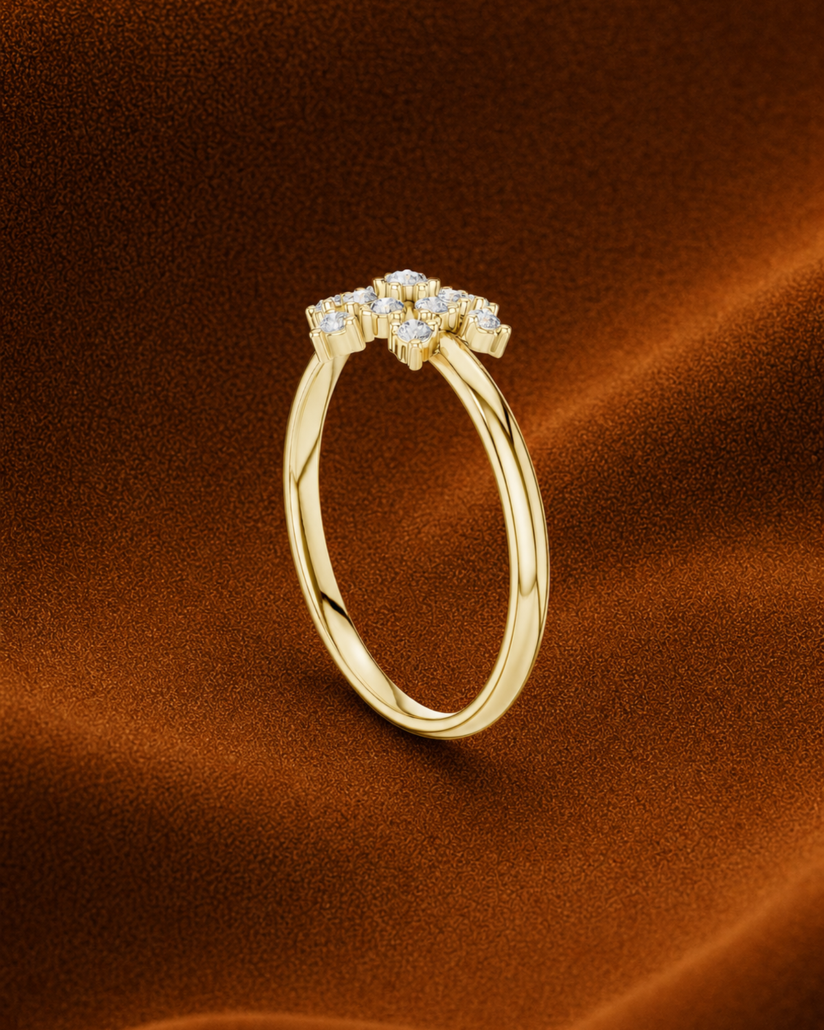 Starburst Cluster Ring by MONICONIC
