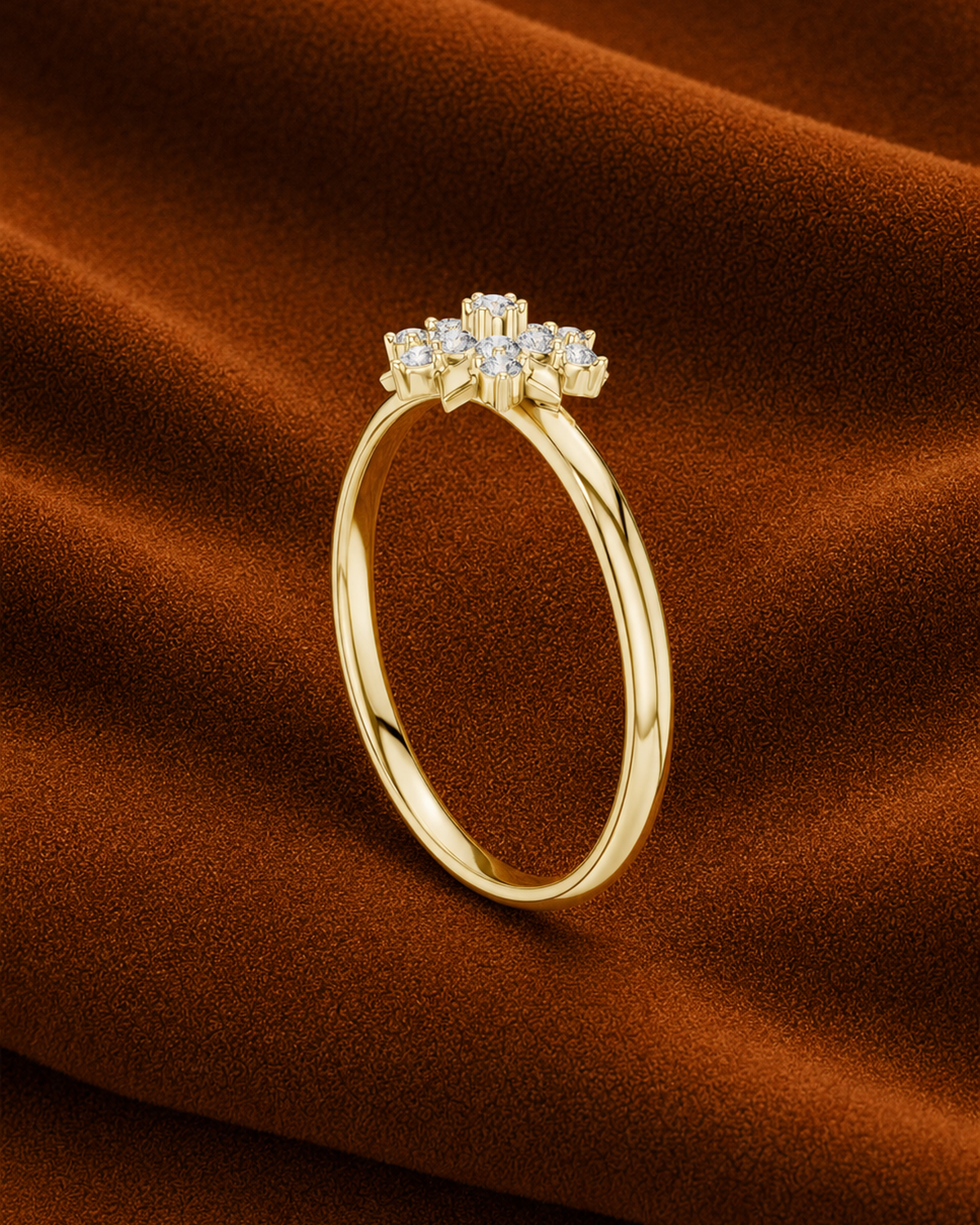 Starburst Cluster Ring by MONICONIC