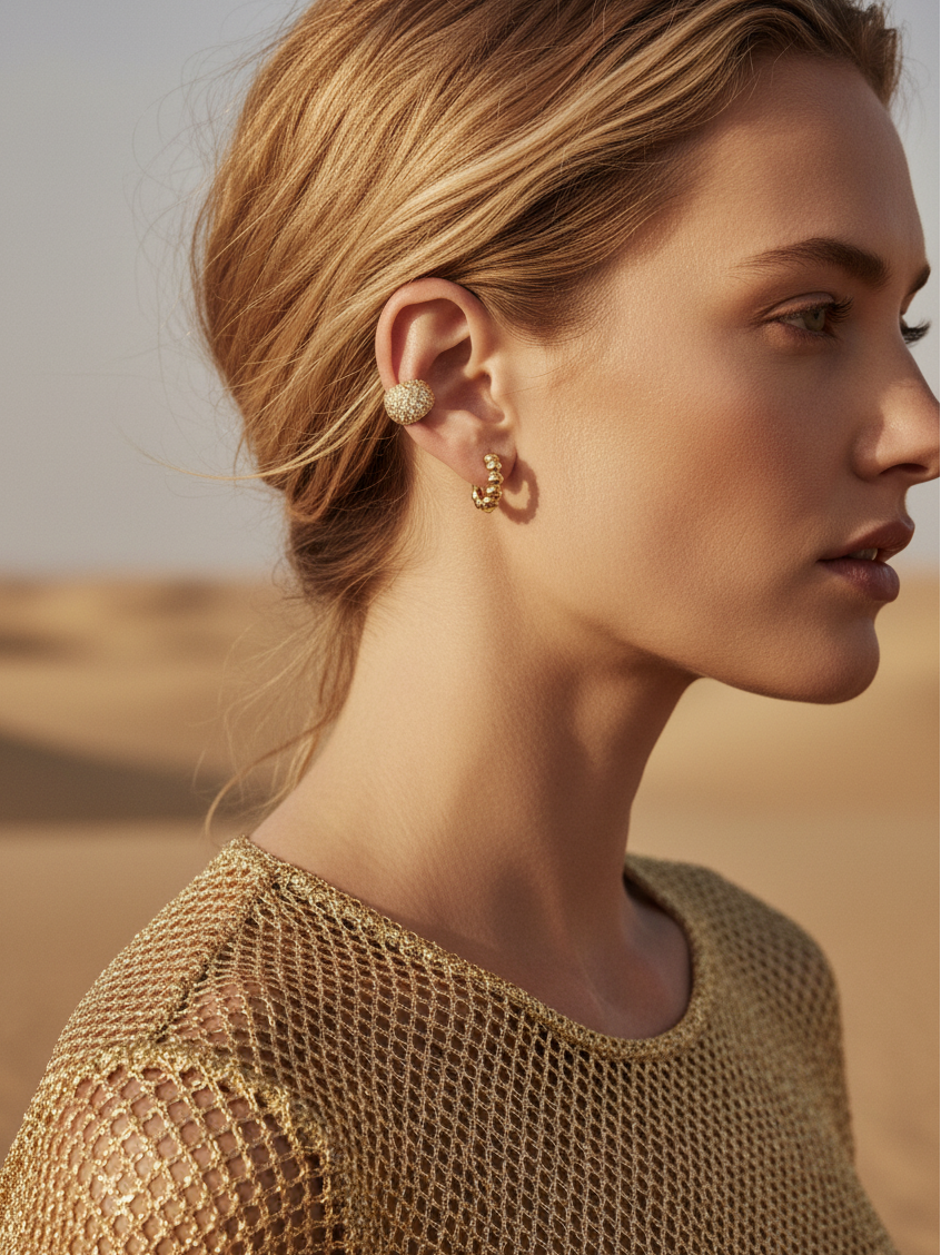 Valora Pavé Ear Cuff