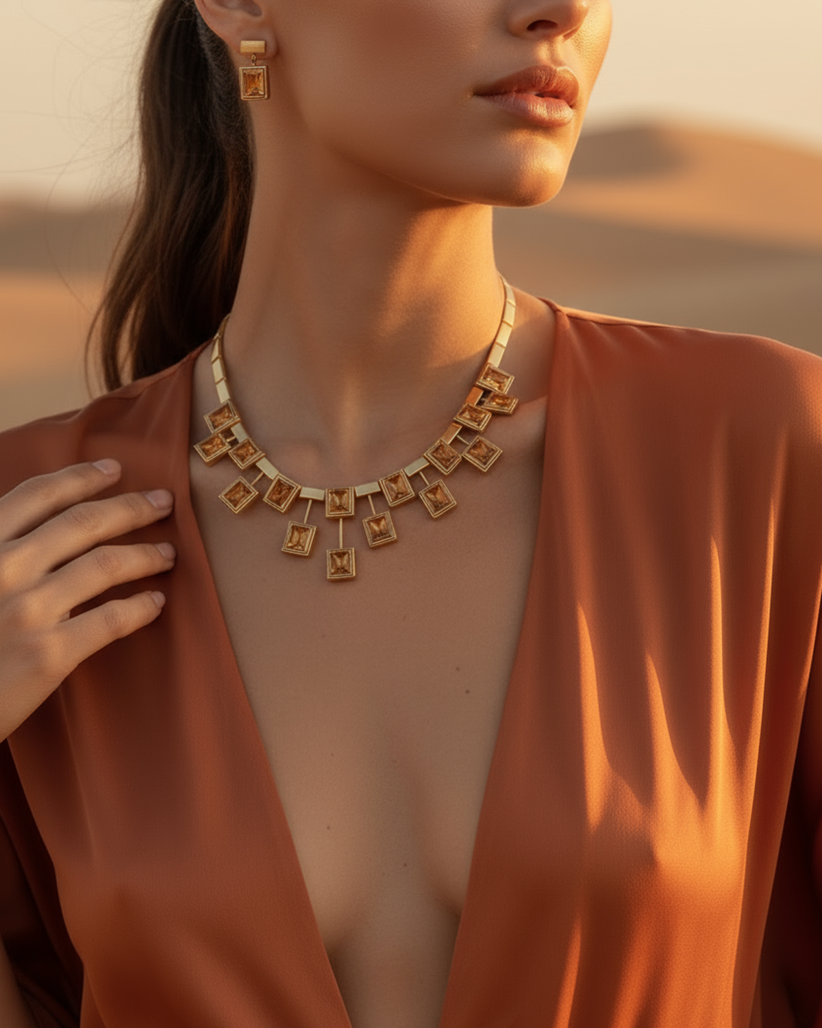 Sahara Frame Studs