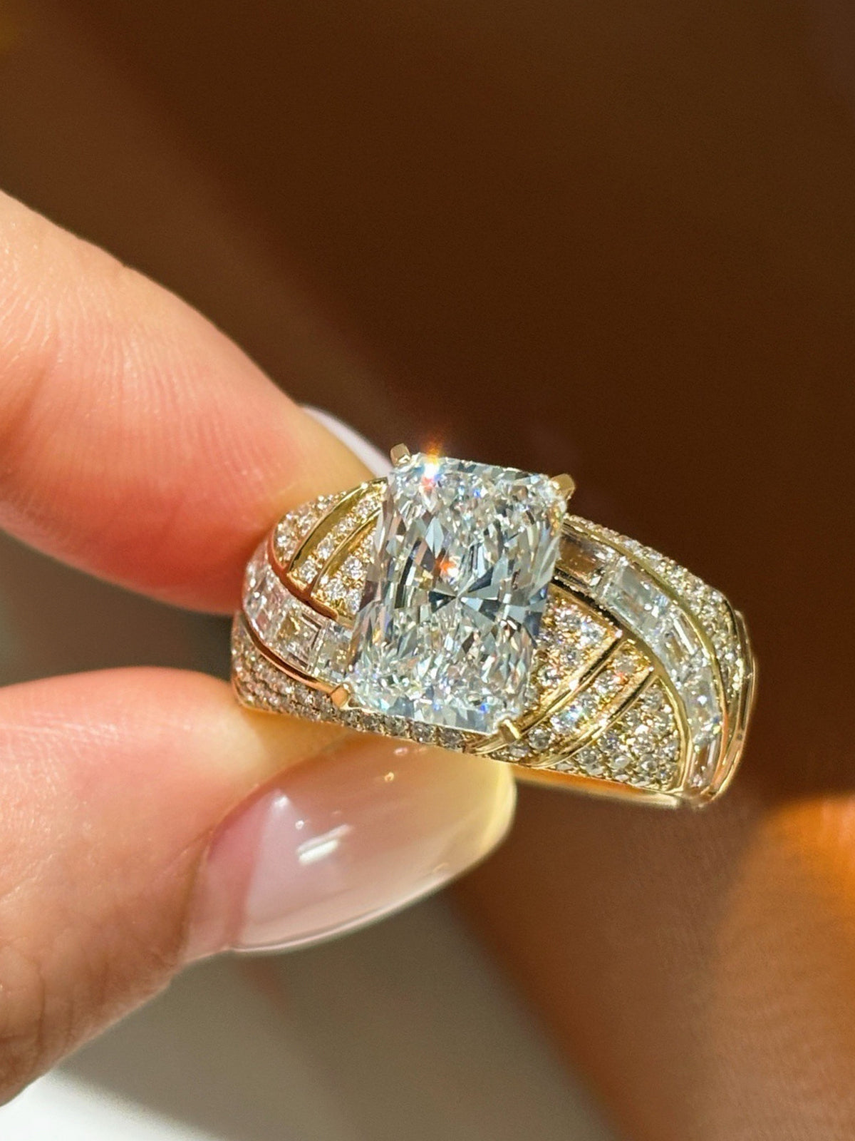 Radiant Mosaic Ring by MONICONIC