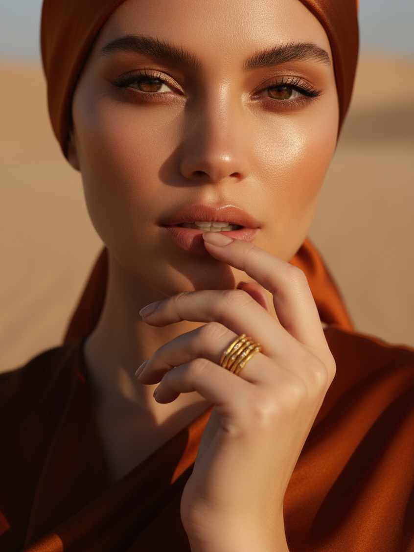 GOLDEN HOUR TIDE CREST RING