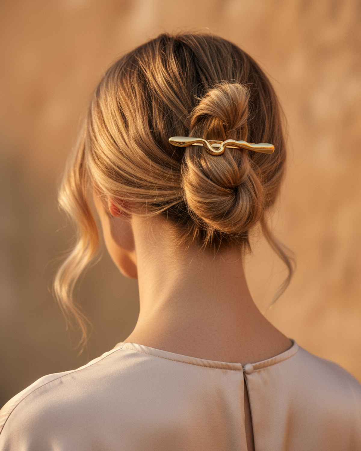RIPPLE LINE BARRETTE