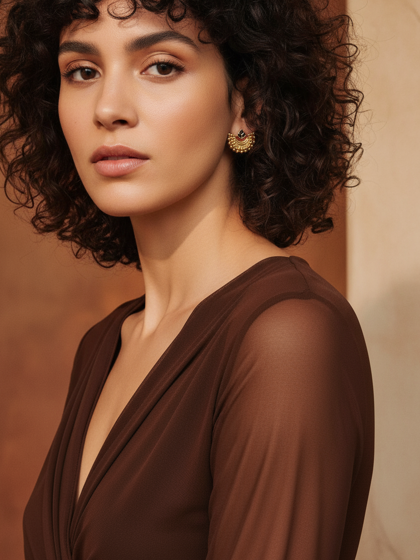 Divine Plume Studs