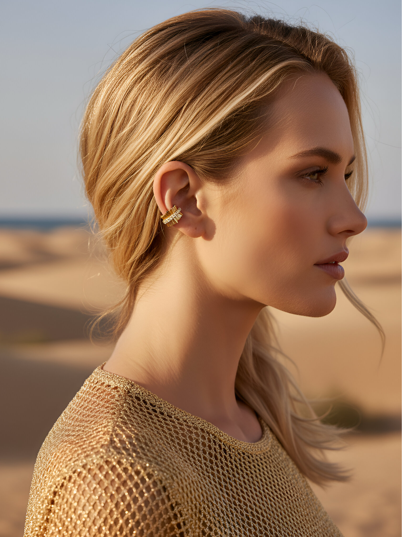 Aurelia Ridge Ear Cuff
