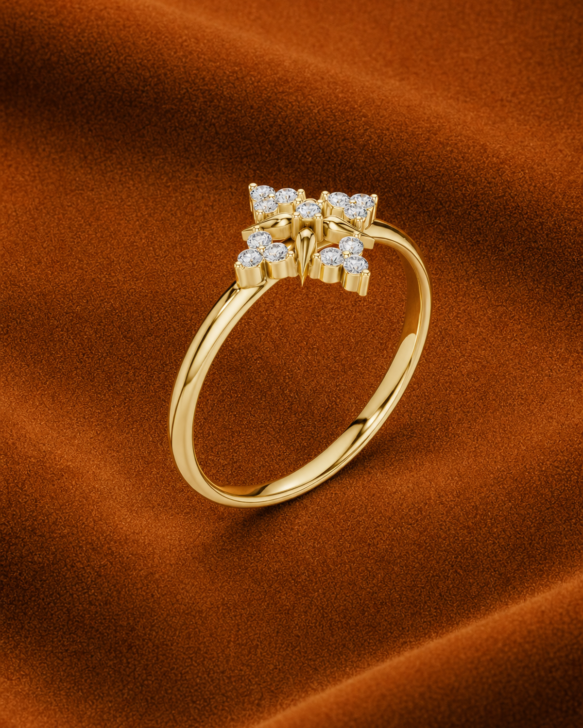 Starburst Cluster Ring by MONICONIC