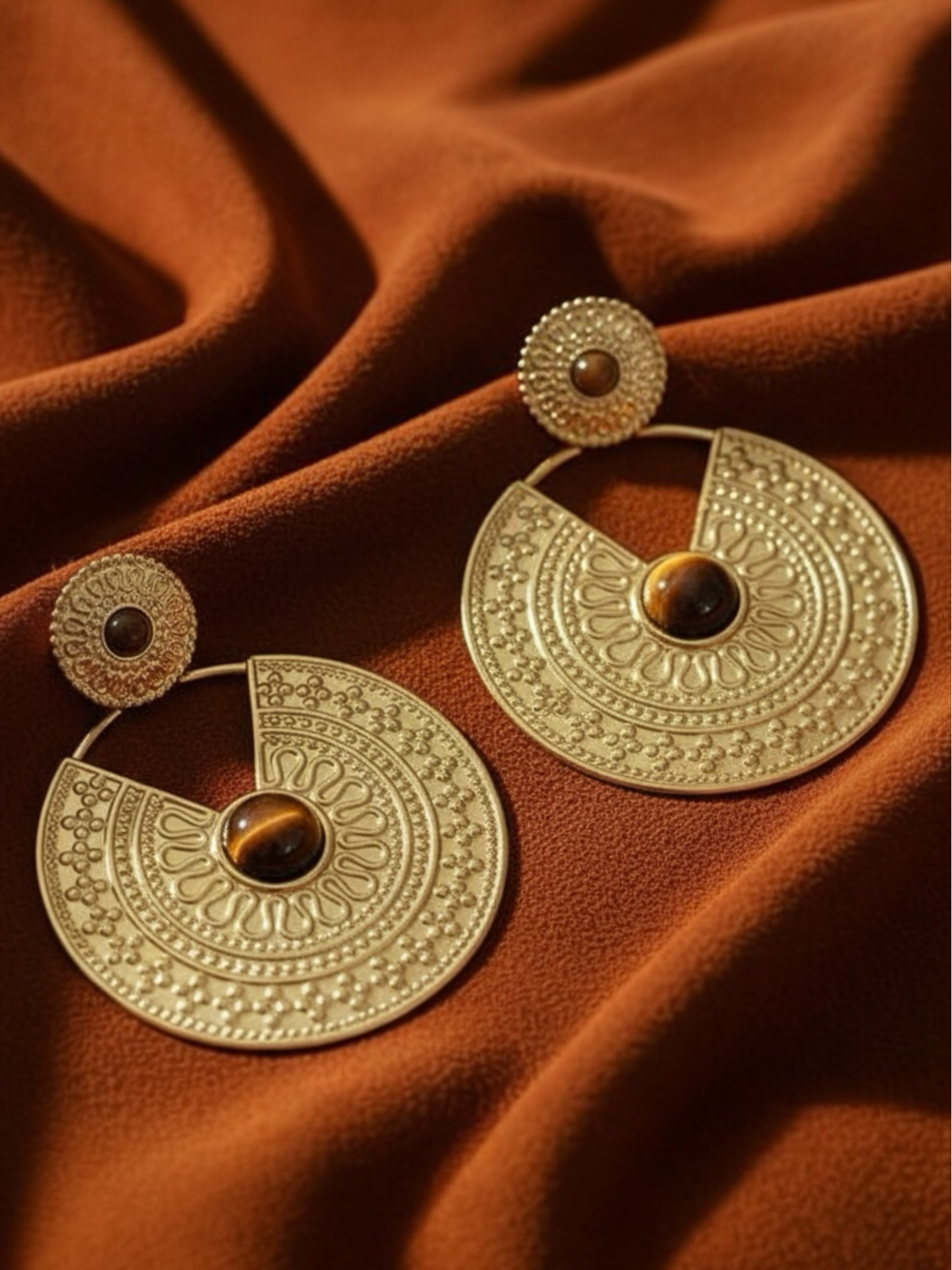 Sahara Medallion Drops