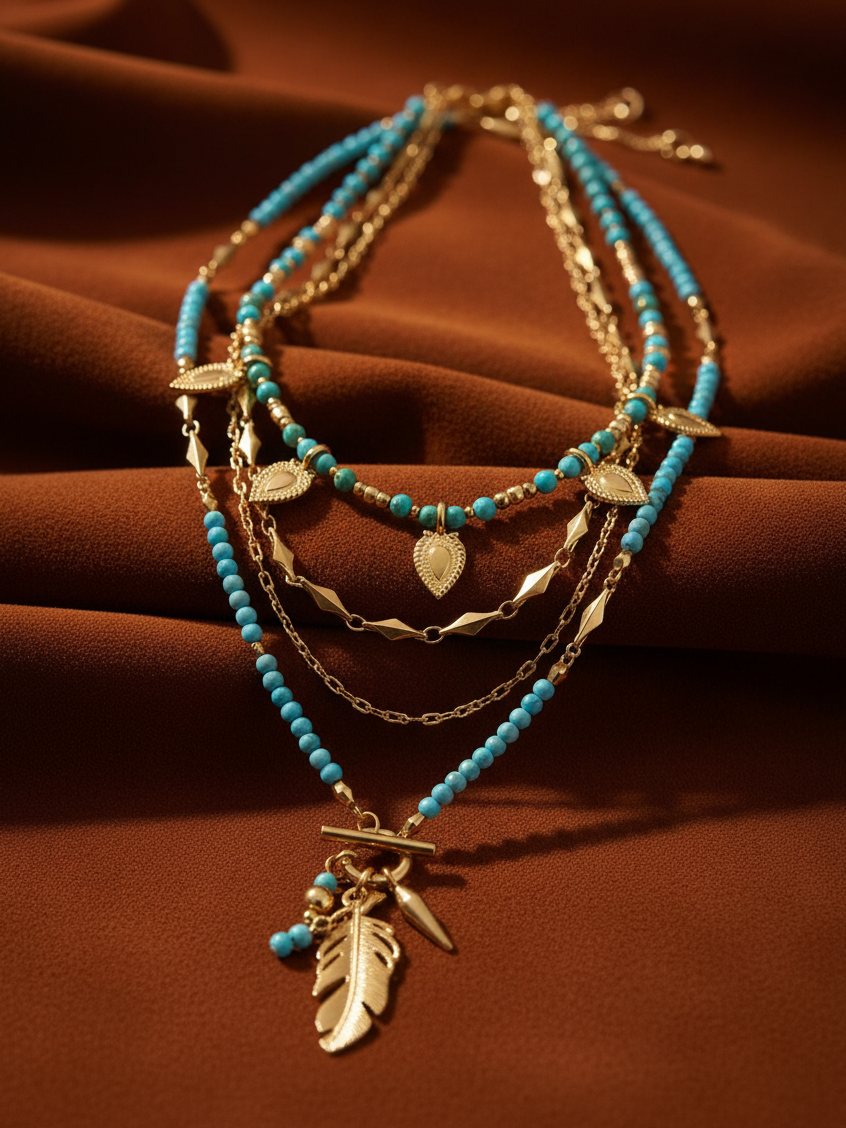 Turquoise Statement Layers