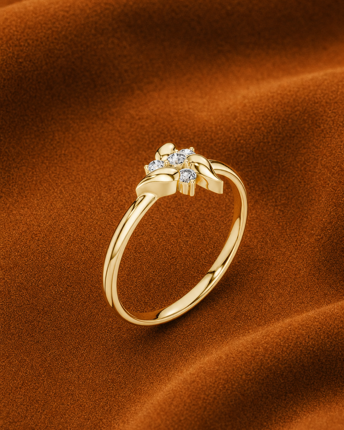 Petal Cluster Ring by MONICONIC