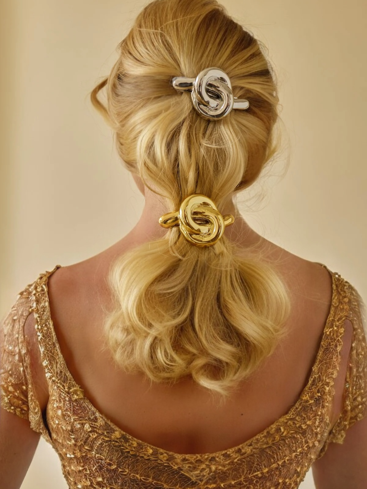 Knotted Dome Barrette