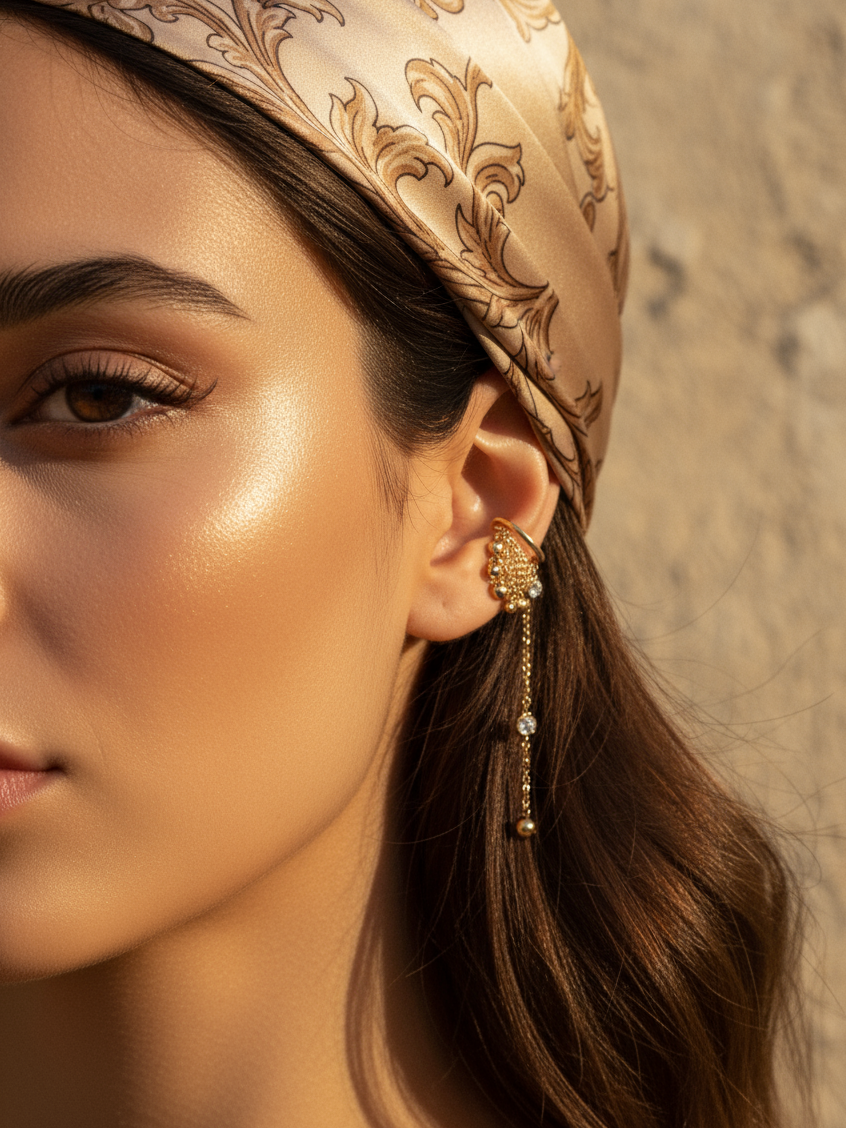 Orbital Drape Earrings