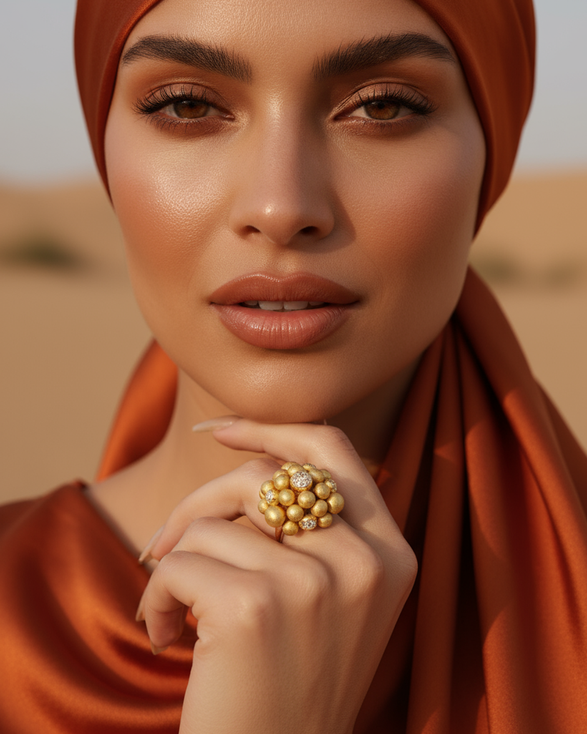 GOLDEN HOUR HALO DRIFT RING