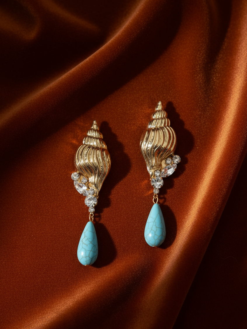 Siren Shell Dangles