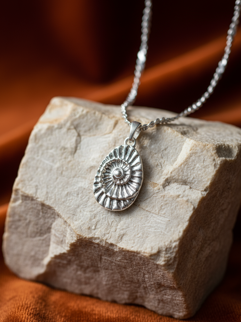 Maris Spiral Pendant