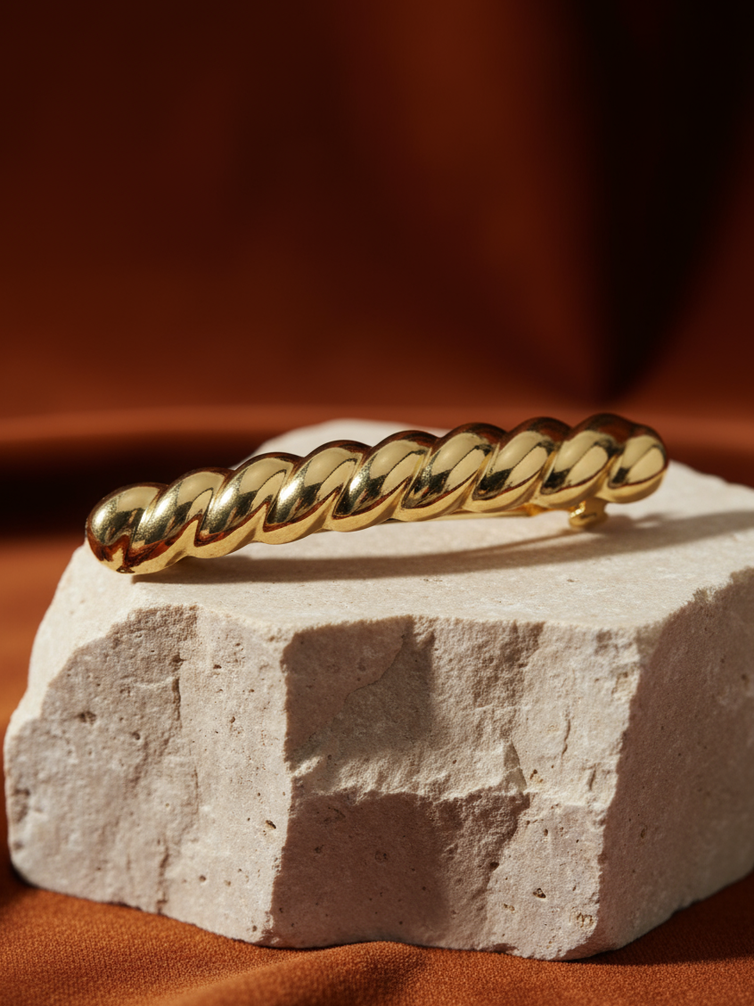 Ripple Curve Barrette