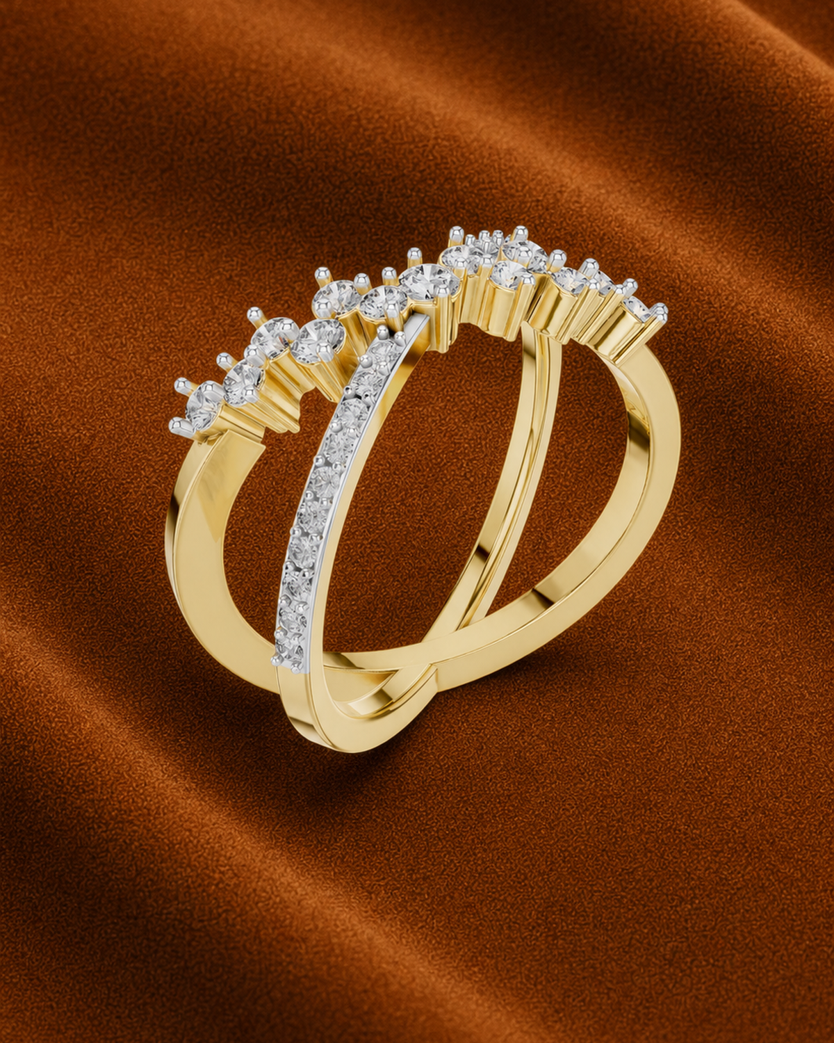 Graduated Crossover Ring by MONICONIC