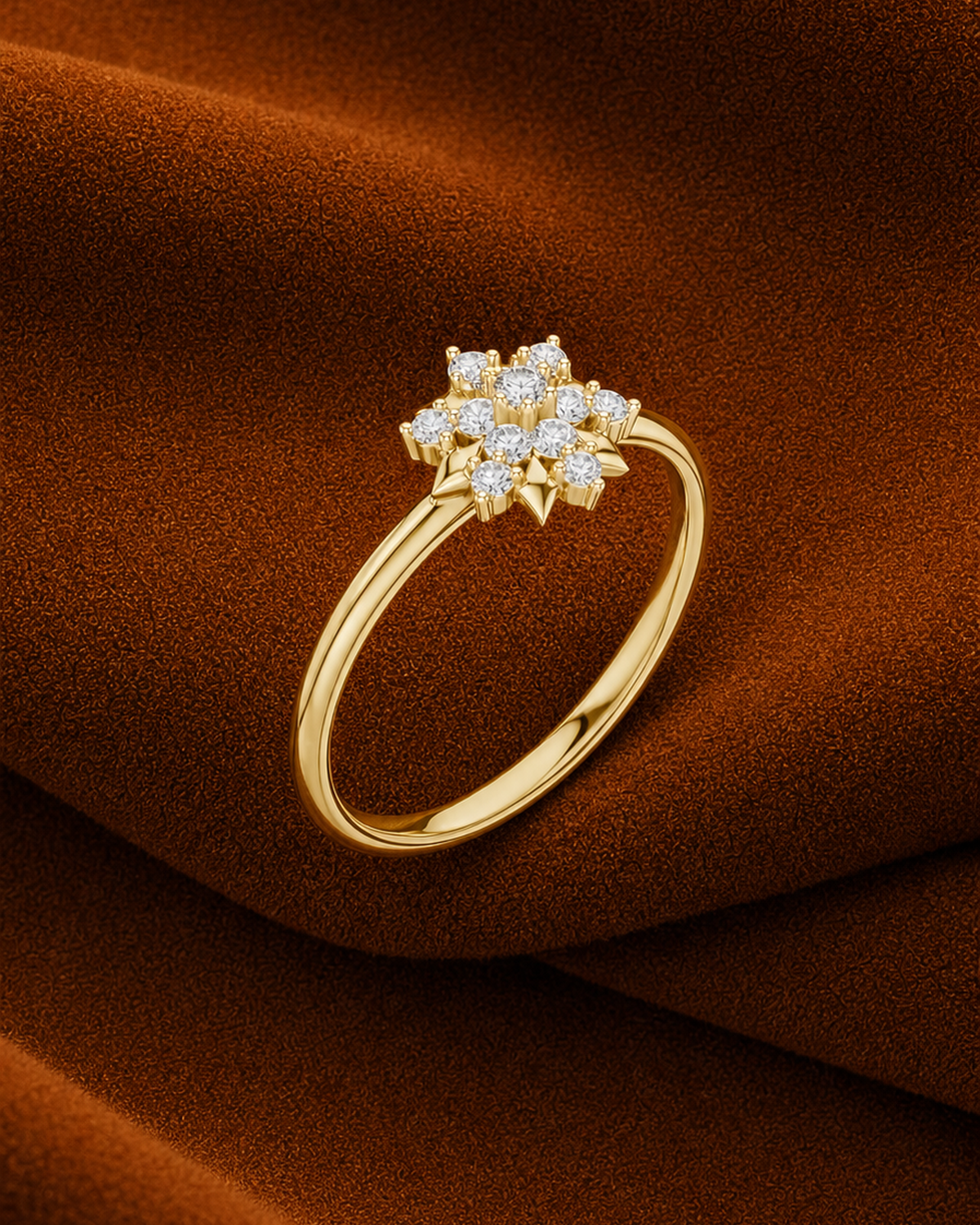 Starburst Cluster Ring by MONICONIC