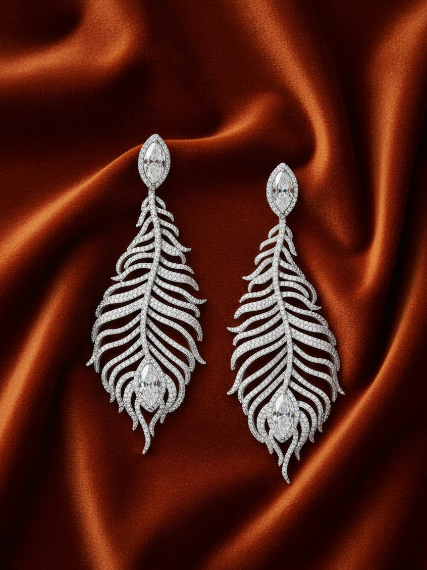 Seraphine Plume Dangles