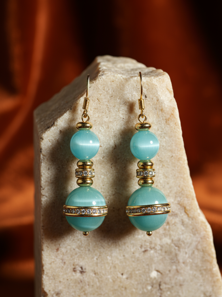 Celeste Cat-Eye Earrings
