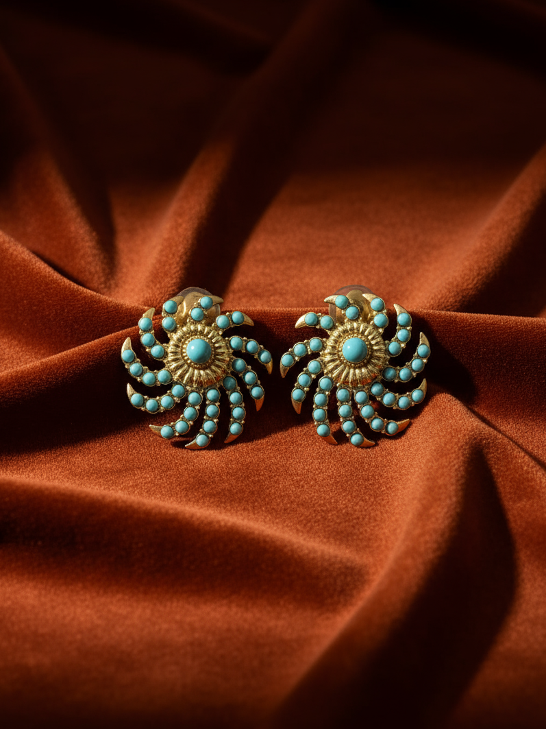 Solstice Crest Studs