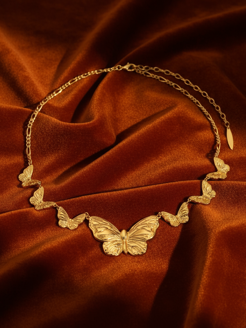Butterfly Dusk Collar Nacklace