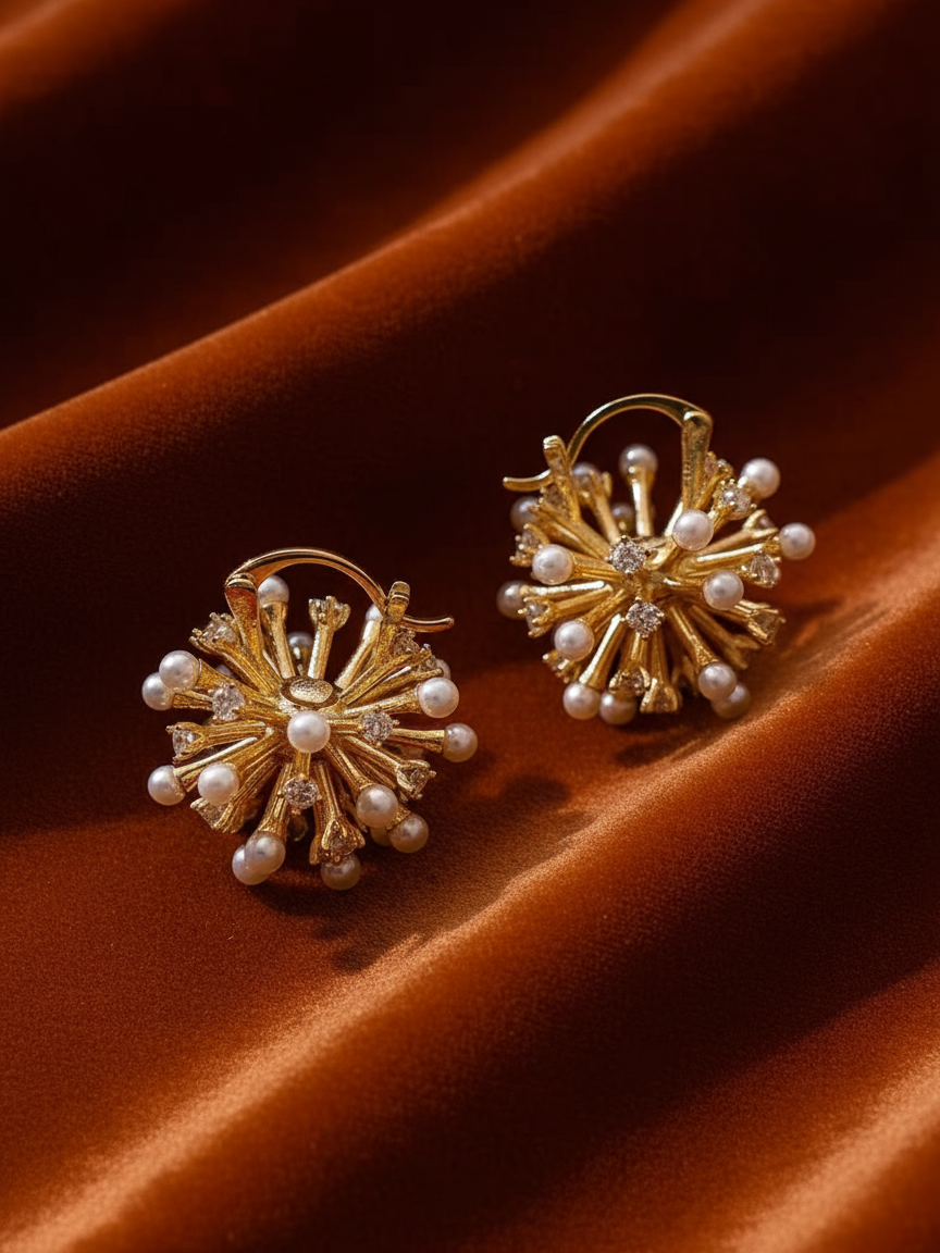 Celestial Bloom Hoops