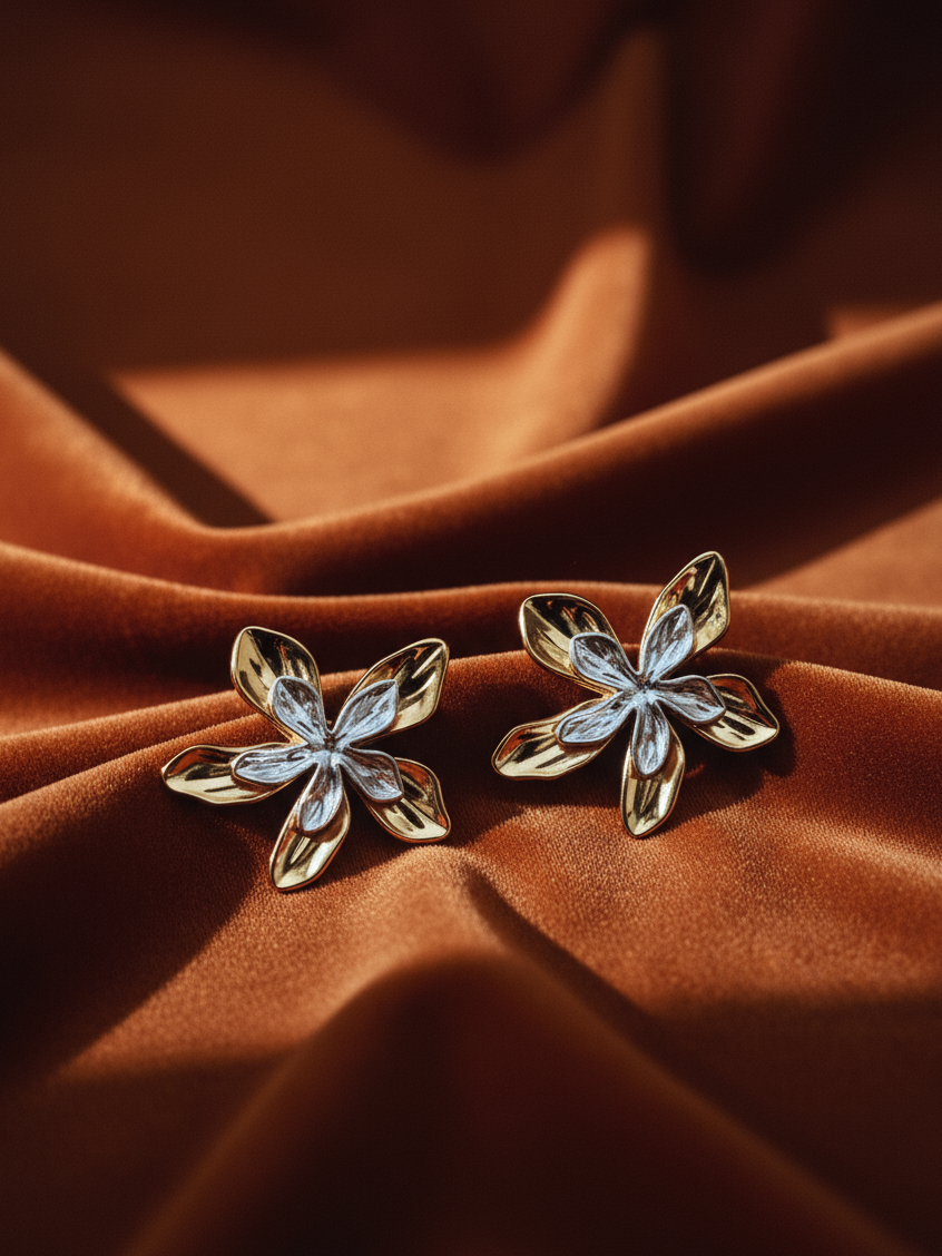 Blossom Arc Studs