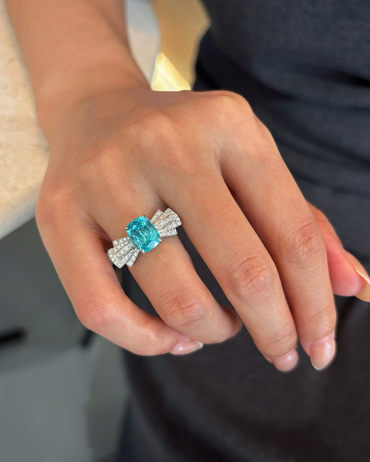 Aurora Fan Ring by MONICONIC