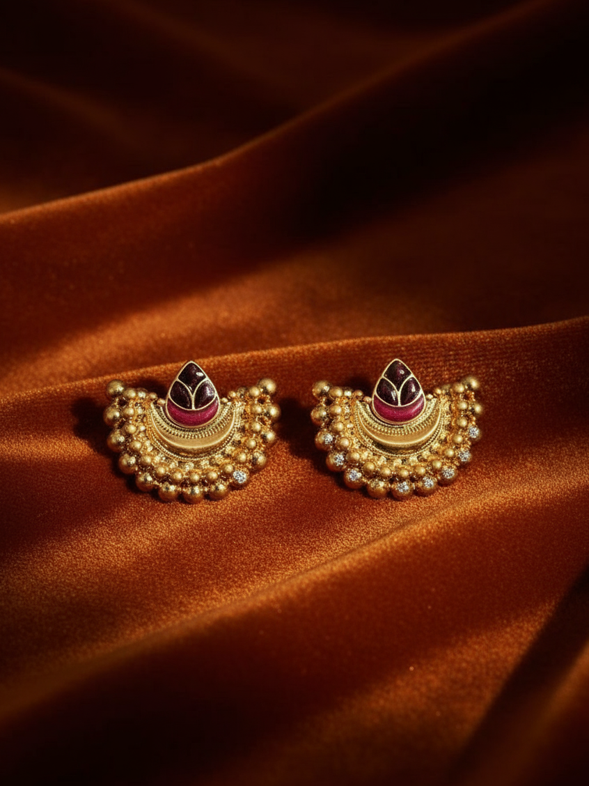 Divine Plume Studs
