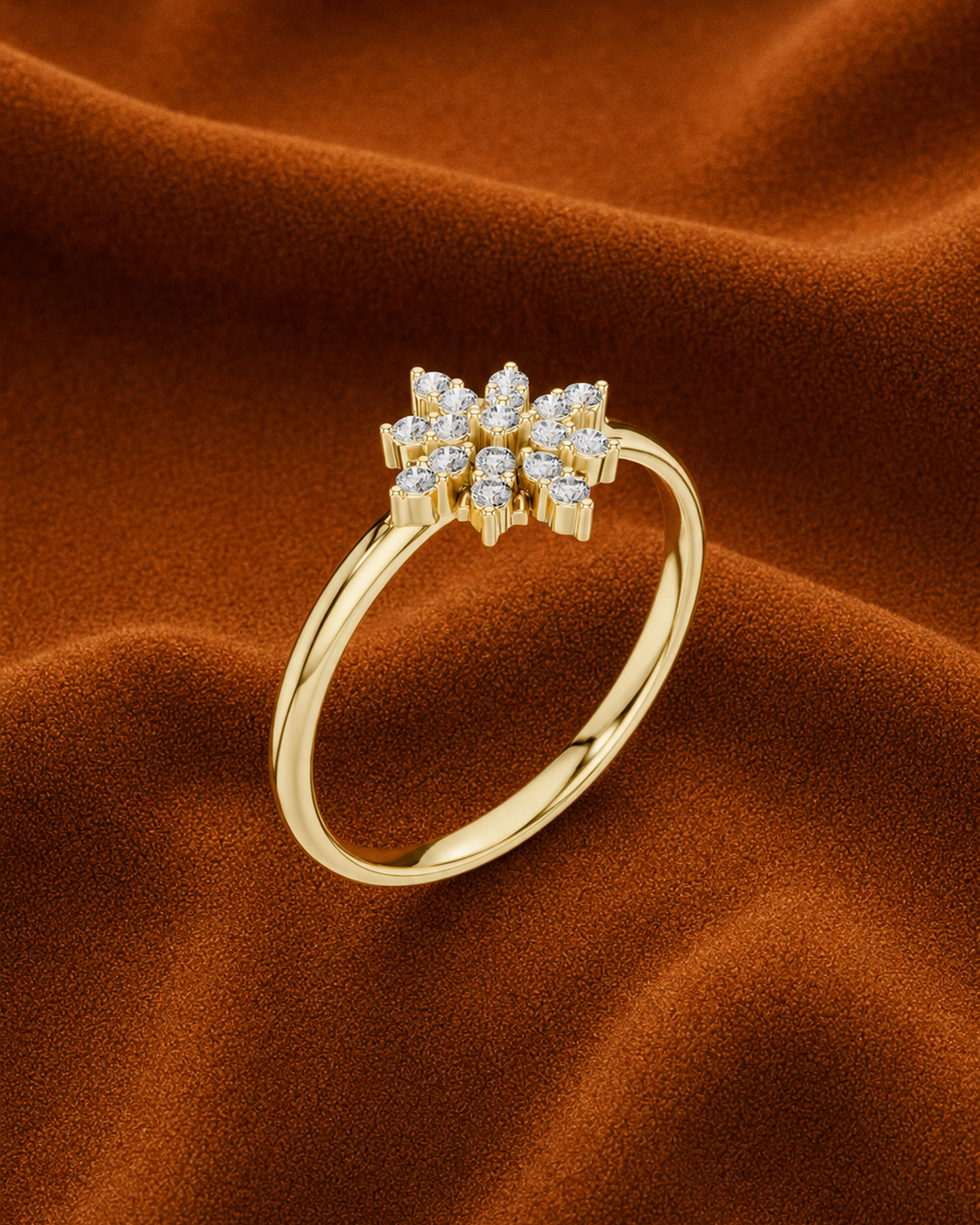 Starburst Cluster Ring by MONICONIC