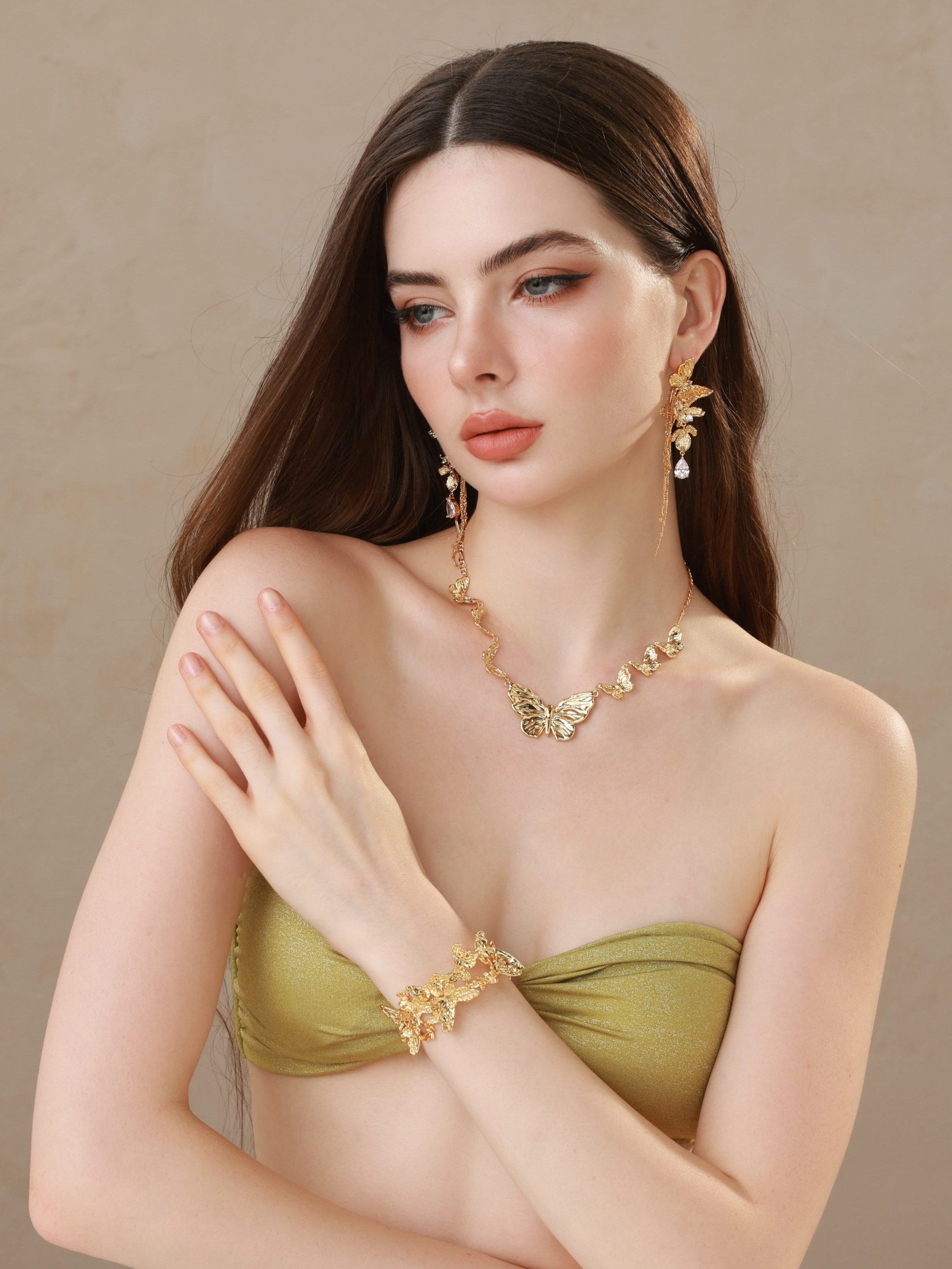 Butterfly Dusk Vine Cuff