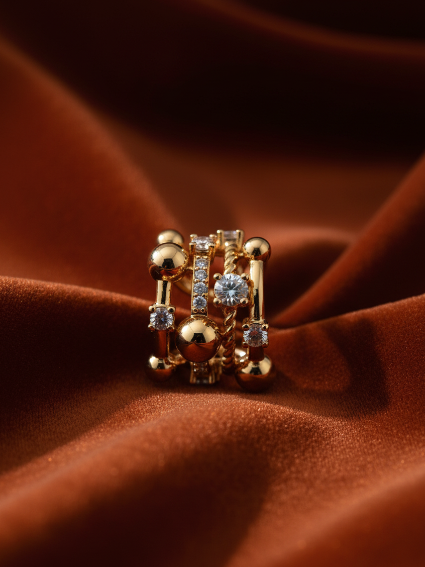 Aurette Sphere Ear Cuff