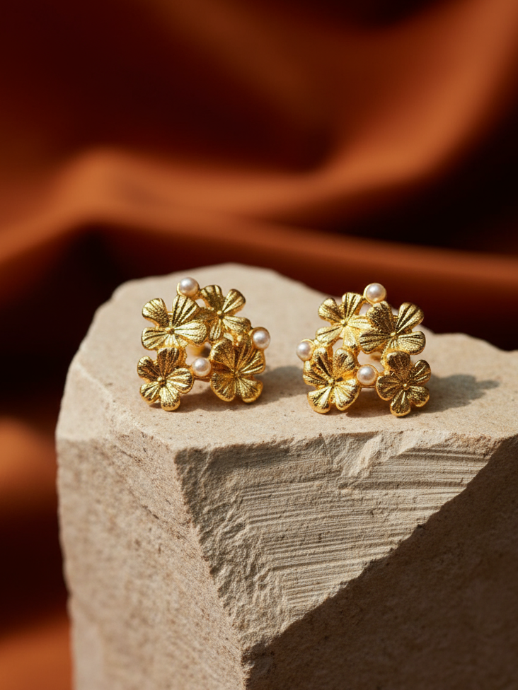 Petal Crest Studs