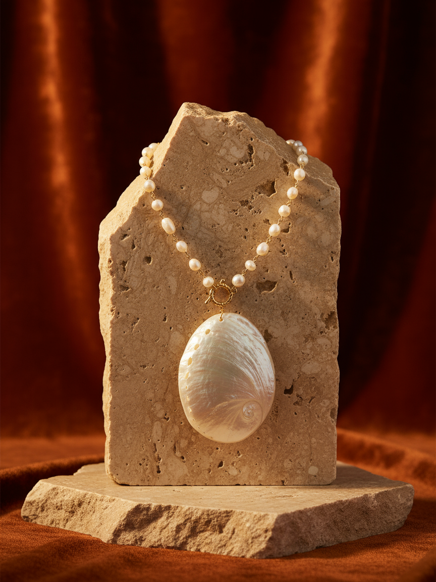 Ocean Muse Statement Necklace