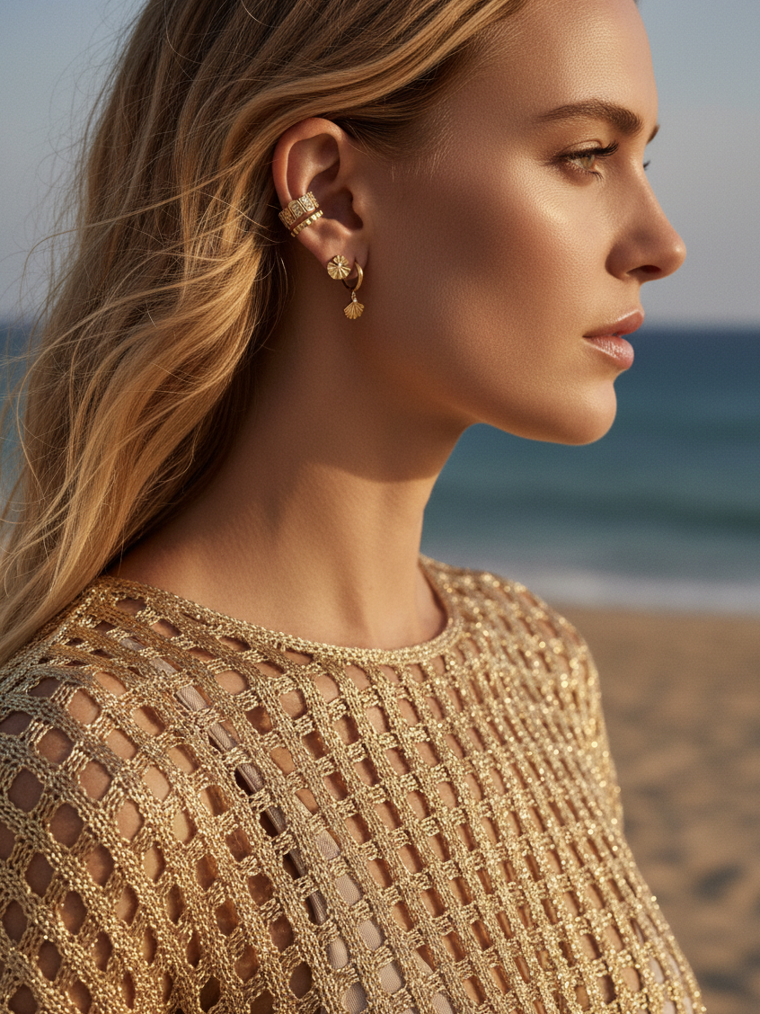 Ardena Panel Ear Cuff