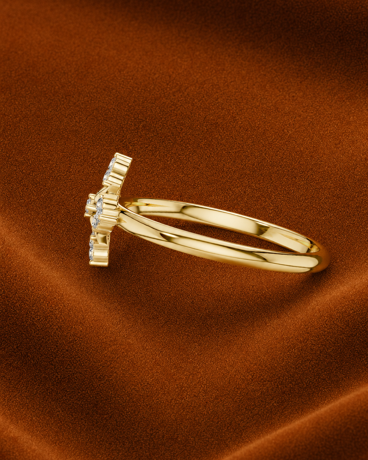 Starburst Cluster Ring by MONICONIC