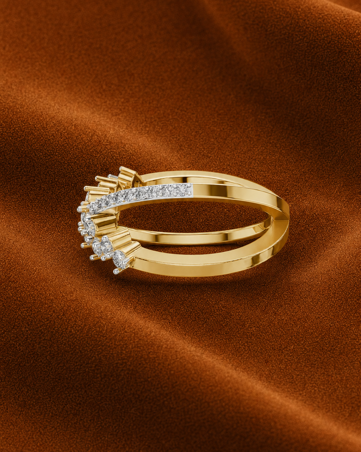 Graduated Crossover Ring by MONICONIC